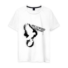Мужская футболка хлопок с принтом HU (graffiti) в Кировске, 100% хлопок | прямой крой, круглый вырез горловины, длина до линии бедер, слегка спущенное плечо. | хип хоп