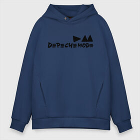 Мужское худи Oversize хлопок с принтом Depeche mode (9) в Кировске, френч-терри — 70% хлопок, 30% полиэстер. Мягкий теплый начес внутри —100% хлопок | боковые карманы, эластичные манжеты и нижняя кромка, капюшон на магнитной кнопке | depeche | depeche mode | mode | депеш мод | дипиш мод | музыка | рок группа