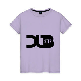 Женская футболка хлопок с принтом DJ DubStep в Кировске, 100% хлопок | прямой крой, круглый вырез горловины, длина до линии бедер, слегка спущенное плечо | deejay | dub step | dubstep | дабстеп | диджей | музыка