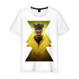 Мужская футболка хлопок с принтом Breaking Bad в Кировске, 100% хлопок | прямой крой, круглый вырез горловины, длина до линии бедер, слегка спущенное плечо. | 