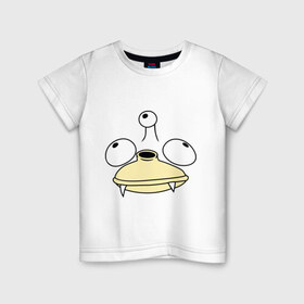 Детская футболка хлопок с принтом Мозгожерка в Кировске, 100% хлопок | круглый вырез горловины, полуприлегающий силуэт, длина до линии бедер | мозги | мозгожерка | монстр | прикол