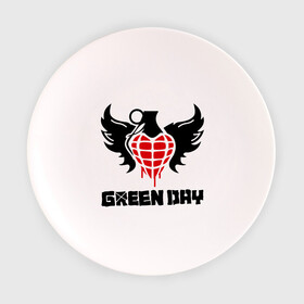 Тарелка 3D с принтом Green Day Wings в Кировске, фарфор | диаметр - 210 мм
диаметр для нанесения принта - 120 мм | green day | green day wings | green day граната | heavy metal | metal | rock | trash metal | альтернатива | граната | грин дэй | квартет | метал | рок | рок группа | рок группы | трэш метал | хеви метал