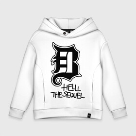 Детское худи Oversize хлопок с принтом Hell - the sequel в Кировске, френч-терри — 70% хлопок, 30% полиэстер. Мягкий теплый начес внутри —100% хлопок | боковые карманы, эластичные манжеты и нижняя кромка, капюшон на магнитной кнопке | bad | berzerk | eminem | gangsta | gansta | hip | hip hop | hop | rap | shady | shady records | еп | рэп | рэпчина | хип | хип хоп | хоп | эминем