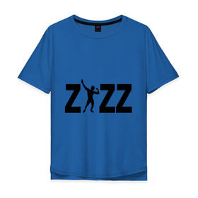 Мужская футболка хлопок Oversize с принтом Zyzz в Кировске, 100% хлопок | свободный крой, круглый ворот, “спинка” длиннее передней части | zyzz | силовой спорт | спорт