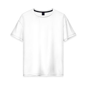 Женская футболка хлопок Oversize с принтом Я ее защитник в Кировске, 100% хлопок | свободный крой, круглый ворот, спущенный рукав, длина до линии бедер
 | 