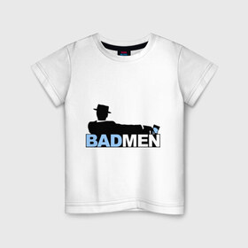 Детская футболка хлопок с принтом Breaking bad men в Кировске, 100% хлопок | круглый вырез горловины, полуприлегающий силуэт, длина до линии бедер | Тематика изображения на принте: 
