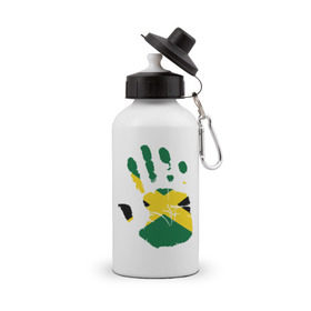 Бутылка спортивная с принтом Рука Ямайки в Кировске, металл | емкость — 500 мл, в комплекте две пластиковые крышки и карабин для крепления | рука | рука ямайки | туристические | ямайки
флаг