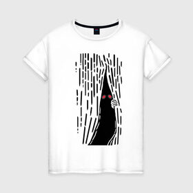 Женская футболка хлопок с принтом Нечто Сверхъестественное в Кировске, 100% хлопок | прямой крой, круглый вырез горловины, длина до линии бедер, слегка спущенное плечо | Тематика изображения на принте: дьяволы | монстры | нечто сверхъестественное | привидения