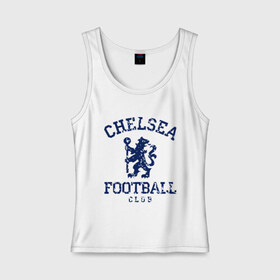 Женская майка хлопок с принтом Chelsea FC в Кировске, 95% хлопок, 5% эластан |  | 1905 | chelsea | chelsea logo | fc | footbal club | лого | логотип | спорт | футбол | футбольный клуб | челси