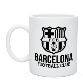 Кружка с принтом Barcelona FC в Кировске, керамика | объем — 330 мл, диаметр — 80 мм. Принт наносится на бока кружки, можно сделать два разных изображения | barcelona | fc | fc barcelona | footbal club | барселона | лого | логотип | спорт | футбол | футбольный клуб