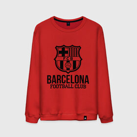 Мужской свитшот хлопок с принтом Barcelona FC в Кировске, 100% хлопок |  | barcelona | fc | fc barcelona | footbal club | барселона | лого | логотип | спорт | футбол | футбольный клуб