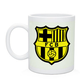 Кружка с принтом Barcelona logo в Кировске, керамика | объем — 330 мл, диаметр — 80 мм. Принт наносится на бока кружки, можно сделать два разных изображения | barcelona | fc | fc barcelona | footbal club | барселона | лого | логотип | спорт | футбол | футбольный клуб