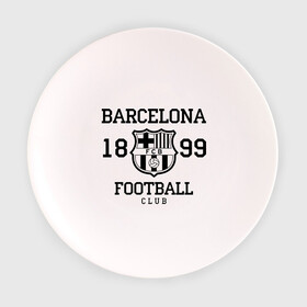 Тарелка 3D с принтом Barcelona 1899 в Кировске, фарфор | диаметр - 210 мм
диаметр для нанесения принта - 120 мм | Тематика изображения на принте: barcelona | fc | fc barcelona | footbal club | барселона | лого | логотип | спорт | футбол | футбольный клуб
