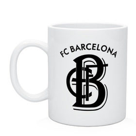 Кружка с принтом FC Barcelona в Кировске, керамика | объем — 330 мл, диаметр — 80 мм. Принт наносится на бока кружки, можно сделать два разных изображения | Тематика изображения на принте: barcelona | fc | fc barcelona | footbal club | барселона | лого | логотип | спорт | футбол | футбольный клуб
