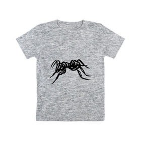Детская футболка хлопок с принтом Муравей в Кировске, 100% хлопок | круглый вырез горловины, полуприлегающий силуэт, длина до линии бедер | муравей | насекомые