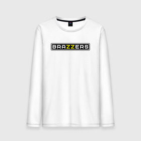 Мужской лонгслив хлопок с принтом Brazzers в Кировске, 100% хлопок |  | brazzers