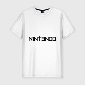 Мужская футболка премиум с принтом Nintendo в Кировске, 92% хлопок, 8% лайкра | приталенный силуэт, круглый вырез ворота, длина до линии бедра, короткий рукав | баста | ноггано