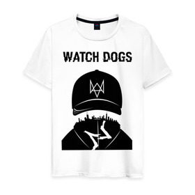 Мужская футболка хлопок с принтом You will be Hacker в Кировске, 100% хлопок | прямой крой, круглый вырез горловины, длина до линии бедер, слегка спущенное плечо. | hacker | watch dogs | will | you