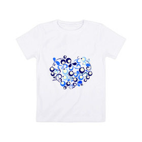 Детская футболка хлопок с принтом Ягодное сердце России в Кировске, 100% хлопок | круглый вырез горловины, полуприлегающий силуэт, длина до линии бедер | русь