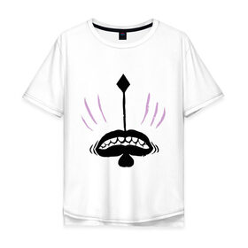 Мужская футболка хлопок Oversize с принтом Faceless Void в Кировске, 100% хлопок | свободный крой, круглый ворот, “спинка” длиннее передней части | dota | faceless | void | войд | дота