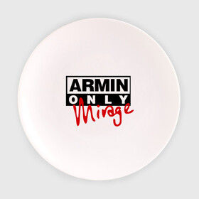 Тарелка 3D с принтом Armin only - mirage в Кировске, фарфор | диаметр - 210 мм
диаметр для нанесения принта - 120 мм | Тематика изображения на принте: addicted | buuren | mirage | van | аrmin