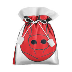 Подарочный 3D мешок с принтом Gangsta Bulls в Кировске, 100% полиэстер | Размер: 29*39 см | Тематика изображения на принте: bulls | chicago | gangsta | бык | гангстер | чикаго