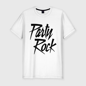Мужская футболка премиум с принтом Party Rock в Кировске, 92% хлопок, 8% лайкра | приталенный силуэт, круглый вырез ворота, длина до линии бедра, короткий рукав | Тематика изображения на принте: 