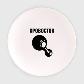 Тарелка с принтом Кровосток в Кировске, фарфор | диаметр - 210 мм
диаметр для нанесения принта - 120 мм | Тематика изображения на принте: кровосток