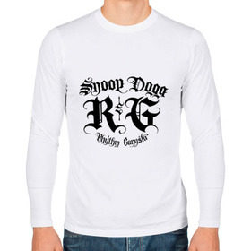 Мужской лонгслив хлопок с принтом Snoop Dogg в Кировске, 100% хлопок |  | rap | snoop dogg | музыка | рэп | снуп дог