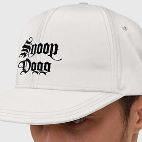 Кепка снепбек с прямым козырьком с принтом Snoop Dogg в Кировске, хлопок 100% |  | Тематика изображения на принте: rap | snoop dogg | музыка | рэп | снуп дог