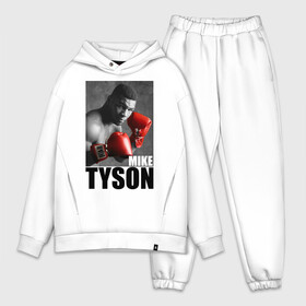 Мужской костюм хлопок OVERSIZE с принтом Mike Tyson в Кировске,  |  | Тематика изображения на принте: майк тайсон