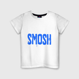Детская футболка хлопок с принтом Smosh в Кировске, 100% хлопок | круглый вырез горловины, полуприлегающий силуэт, длина до линии бедер | blogger | russmosh | smosh | youtube | блоггер | смош | шоу | ютубер