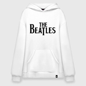 Худи SuperOversize хлопок с принтом The Beatles в Кировске, 70% хлопок, 30% полиэстер, мягкий начес внутри | карман-кенгуру, эластичная резинка на манжетах и по нижней кромке, двухслойный капюшон
 | beatles | битлз