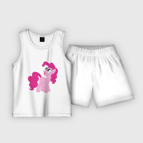 Детская пижама с шортами хлопок с принтом Пони Пинки Пай в Кировске,  |  | my little pony | пинки пай | пони