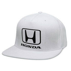 Кепка снепбек с прямым козырьком с принтом Honda logo в Кировске, хлопок 100% |  | honda | logo | motor | лого | хонда