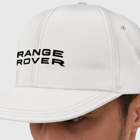 Кепка снепбек с прямым козырьком с принтом Range Rover в Кировске, хлопок 100% |  | range rover