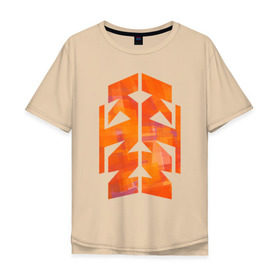 Мужская футболка хлопок Oversize с принтом KTM | КТМ в Кировске, 100% хлопок | свободный крой, круглый ворот, “спинка” длиннее передней части | 