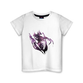 Детская футболка хлопок с принтом Bane Elemental в Кировске, 100% хлопок | круглый вырез горловины, полуприлегающий силуэт, длина до линии бедер | bane elemental | dota | dota2 | дота | дота2