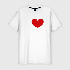 Мужская футболка премиум с принтом Я люблю Анну в Кировске, 92% хлопок, 8% лайкра | приталенный силуэт, круглый вырез ворота, длина до линии бедра, короткий рукав | Тематика изображения на принте: 