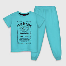 Детская пижама хлопок с принтом Lana Del Ray в Кировске, 100% хлопок |  брюки и футболка прямого кроя, без карманов, на брюках мягкая резинка на поясе и по низу штанин
 | lana del ray born to die