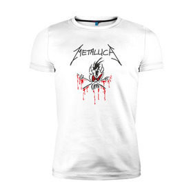 Мужская футболка премиум с принтом Metallica - Scary Guy в Кировске, 92% хлопок, 8% лайкра | приталенный силуэт, круглый вырез ворота, длина до линии бедра, короткий рукав | металлика