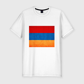 Мужская футболка премиум с принтом ARM в Кировске, 92% хлопок, 8% лайкра | приталенный силуэт, круглый вырез ворота, длина до линии бедра, короткий рукав | armenia erevan