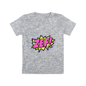 Детская футболка хлопок с принтом ZEF Yolandi t shirt в Кировске, 100% хлопок | круглый вырез горловины, полуприлегающий силуэт, длина до линии бедер | Тематика изображения на принте: die antwoord