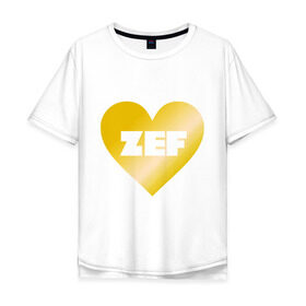 Мужская футболка хлопок Oversize с принтом ZEF Die Antwoord в Кировске, 100% хлопок | свободный крой, круглый ворот, “спинка” длиннее передней части | die antwoord