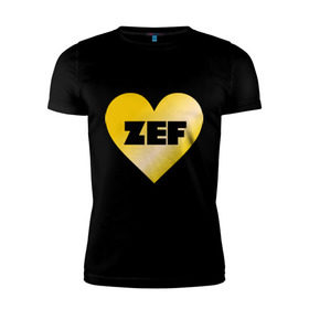Мужская футболка премиум с принтом ZEF Die Antwoord в Кировске, 92% хлопок, 8% лайкра | приталенный силуэт, круглый вырез ворота, длина до линии бедра, короткий рукав | die antwoord