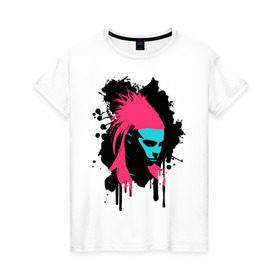 Женская футболка хлопок с принтом ЙоЛанди в Кировске, 100% хлопок | прямой крой, круглый вырез горловины, длина до линии бедер, слегка спущенное плечо | die antwoord