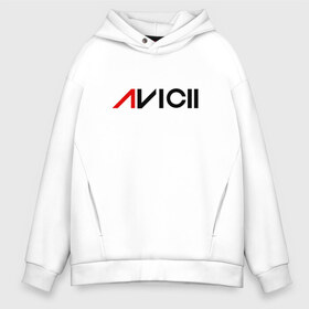 Мужское худи Oversize хлопок с принтом Avicii в Кировске, френч-терри — 70% хлопок, 30% полиэстер. Мягкий теплый начес внутри —100% хлопок | боковые карманы, эластичные манжеты и нижняя кромка, капюшон на магнитной кнопке | avici dj (house) house | avicii | авичи