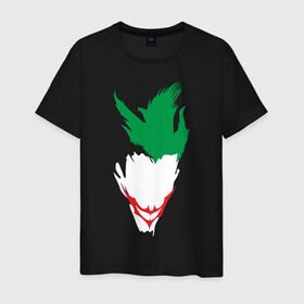Мужская футболка хлопок с принтом Joker в Кировске, 100% хлопок | прямой крой, круглый вырез горловины, длина до линии бедер, слегка спущенное плечо. | joker | джокер