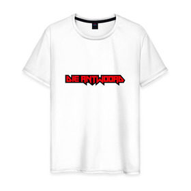 Мужская футболка хлопок с принтом Die Antwoord в Кировске, 100% хлопок | прямой крой, круглый вырез горловины, длина до линии бедер, слегка спущенное плечо. | die antwoord