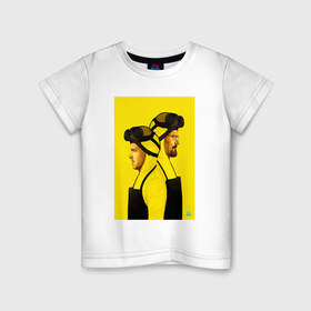 Детская футболка хлопок с принтом Breaking Bad в Кировске, 100% хлопок | круглый вырез горловины, полуприлегающий силуэт, длина до линии бедер | Тематика изображения на принте: 